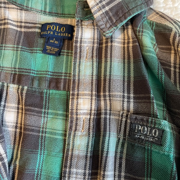 Lightly worn Polo flannel. - Picture 2 of 2